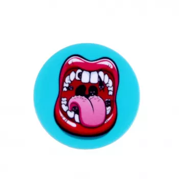 iLike universele pop holder Lips roze blauw