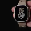 Evelatus Watch 38/40/41 sport siliconen loop zwart