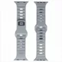 Evelatus Watch 38/40/41 sport siliconen loop grijs