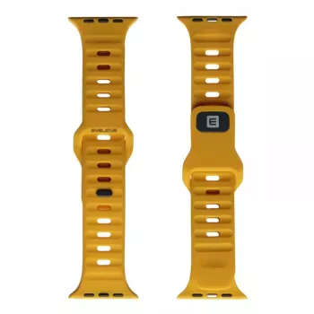 Evelatus Watch 38/40/41 sport siliconen loop goud