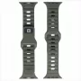 Evelatus Watch 42/44/45 sport siliconen loop donkergroen
