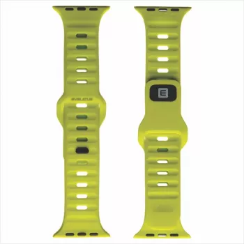 Evelatus Watch 38/40/41 sport siliconen loop ultra geel