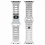 Evelatus Watch 38/40/41 sport siliconen loop wit