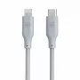 Evelatus USB-C naar Lightning siliconen kabel 1,2m (MFI10CL) 60W / 20V 3A wit