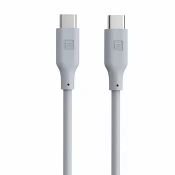 Evelatus USB-C naar USB-C siliconen kabel 1,2m 60W / 20V 3A wit