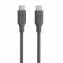 Evelatus USB-C naar USB-C siliconen kabel 1,2 m 60 W PD grijs