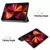 iLike iPad Mini 5 7.9 Tri-Fold Eco-Leer Stand Case zwart