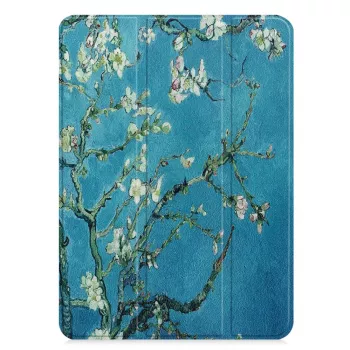 iLike iPad 10.9 10th Gen Tri-Fold Eco-Leather Stand Case Sakura