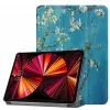 iLike Galaxy Tab S9 Plus 12.4 Tri-Fold Eco-Leather Stand Case Sakura