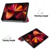 iLike Redmi Pad 10,6 Tri-Fold Eco-Leather Stand Case koraalroze