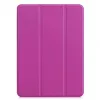 iLike iPad Air 4 10.9 / iPad Air 5 Tri-Fold Eco-Leather Stand Case paars