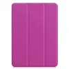 iLike Galaxy Tab S9 Ultra 14.6 Tri-Fold Eco-Leather Stand Case paars