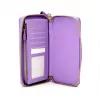 Evelatus Universal Wallet Case Flower paars
