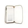 EVELATUS Universele Wallet Zipper Design Flower wit
