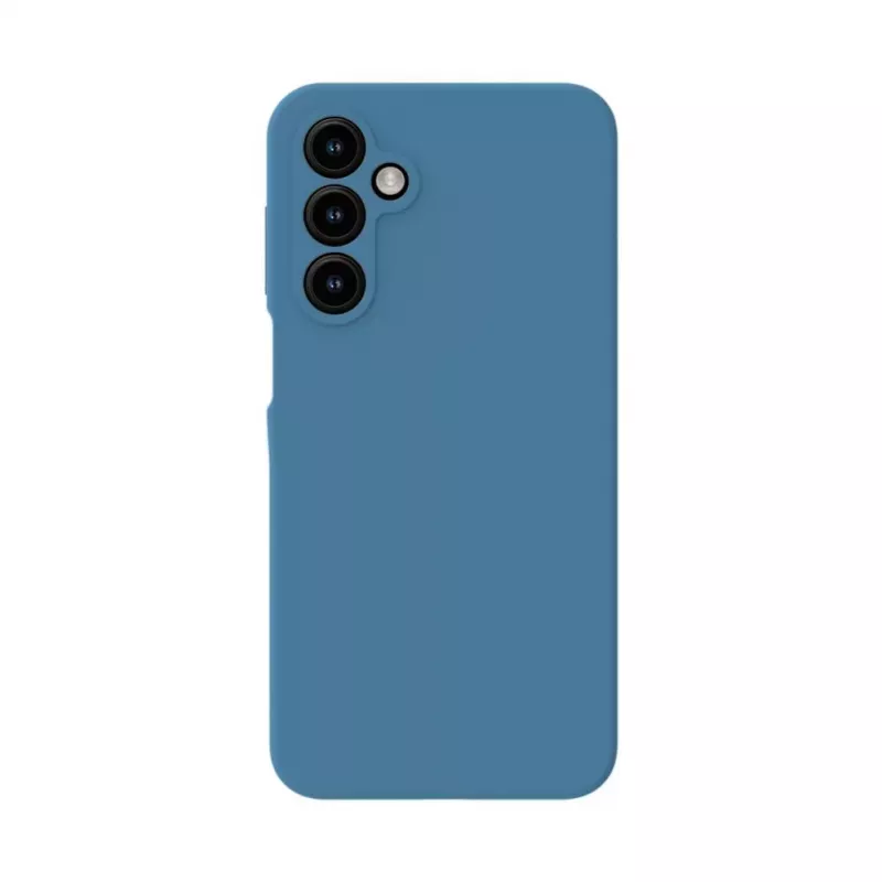 Evelatus Samsung Galaxy A14 4G / 5G premium soft touch siliconehoesje grijsblauw