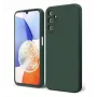 Evelatus Samsung Galaxy A14 4G / 5G premium soft touch siliconehoesje dennengroen