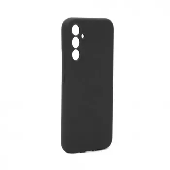Evelatus Samsung Galaxy A15 premium soft touch siliconehoesje zwart