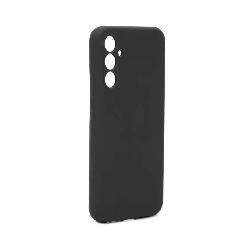 Evelatus Samsung Galaxy A15 premium soft touch siliconehoesje zwart