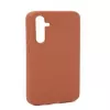 Evelatus Samsung Galaxy A54 premium soft touch siliconehoesje Saddle Brown