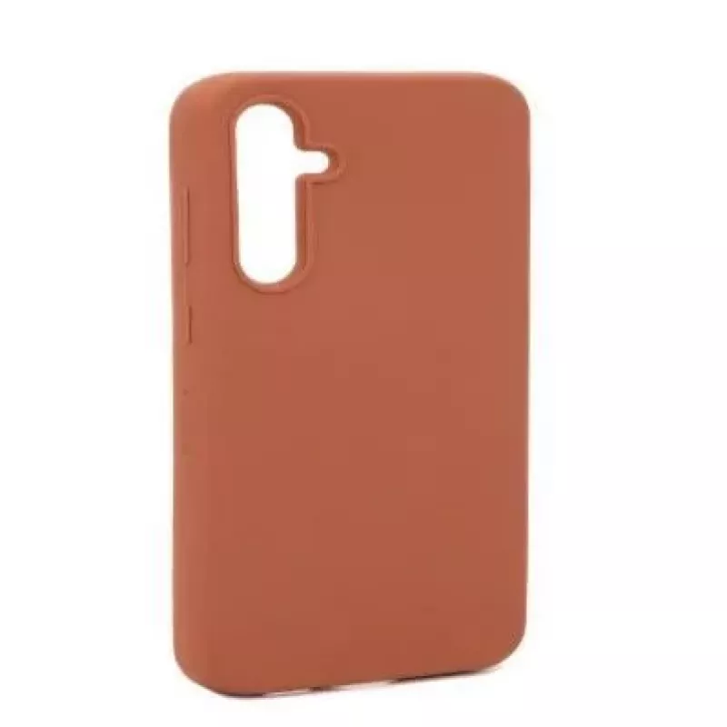 Evelatus Samsung Galaxy A54 premium soft touch siliconehoesje Saddle Brown