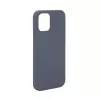 Evelatus Apple iPhone 12 / 12 Pro premium MagSafe soft touch siliconehoesje New Function Midnight Blue