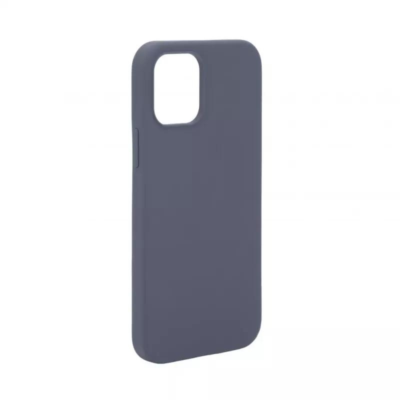 Evelatus Apple iPhone 12 / 12 Pro premium MagSafe soft touch siliconehoesje New Function Midnight Blue