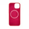 Evelatus Apple iPhone 15 premium MagSafe soft touch siliconehoesje Camelia