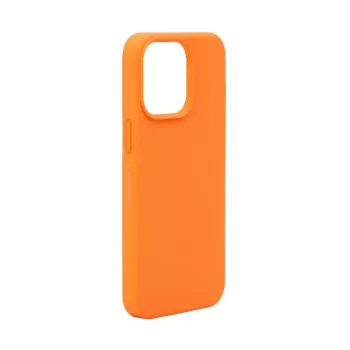Evelatus Apple iPhone 15 Pro Max Premium MagSafe Soft Touch Siliconen Case New Function Oranje