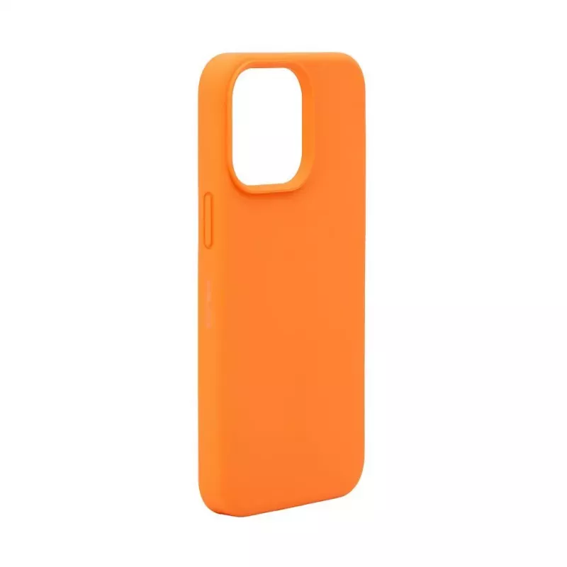 Evelatus Apple iPhone 15 Pro Max Premium MagSafe Soft Touch Siliconen Case New Function Oranje