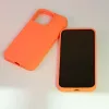 Evelatus Apple iPhone 15 Pro Max Premium MagSafe Soft Touch Siliconen Case New Function Oranje