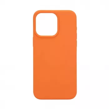 Evelatus Apple iPhone 15 Pro Max Premium MagSafe Soft Touch Siliconen Case New Function Oranje