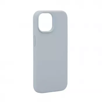 Evelatus Apple iPhone 15 Premium MagSafe Soft Touch Siliconen Case New Function Grijsblauw