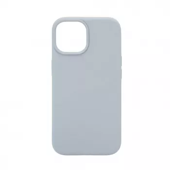 Evelatus Apple iPhone 15 Premium MagSafe Soft Touch Siliconen Case New Function Grijsblauw