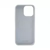 Evelatus Apple iPhone 15 Pro Max Premium MagSafe Soft Touch Siliconen Case New Function Grijsblauw