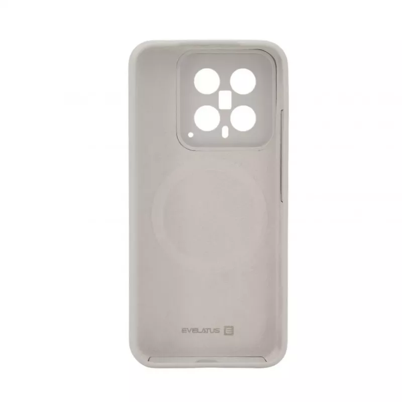 Evelatus Xiaomi 14 Premium Soft Touch Siliconen Case Grijs