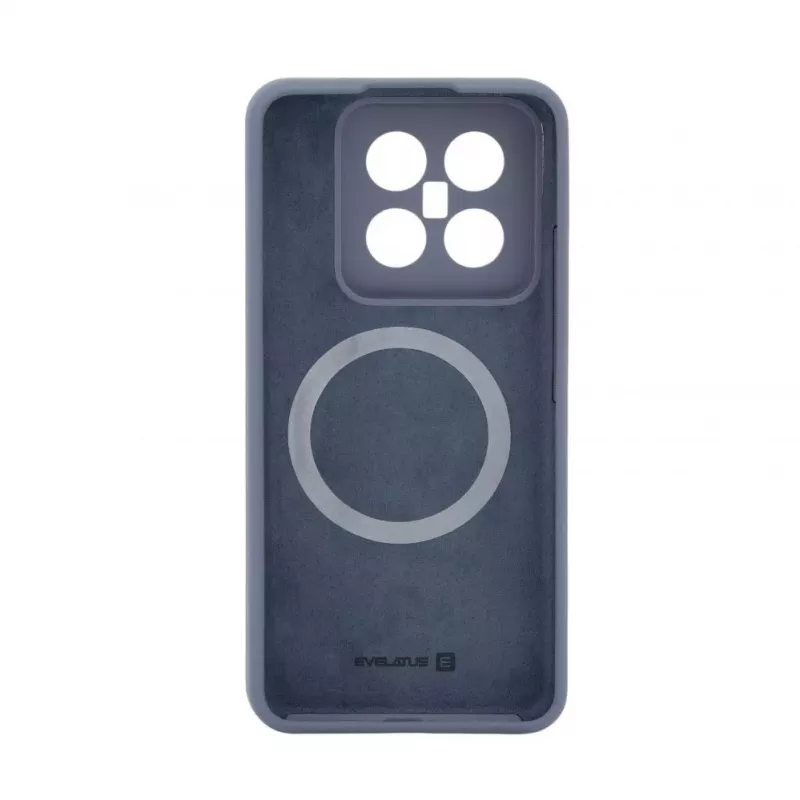 Evelatus Xiaomi 14 Pro Premium Soft Touch Siliconen Case Middernachtblauw