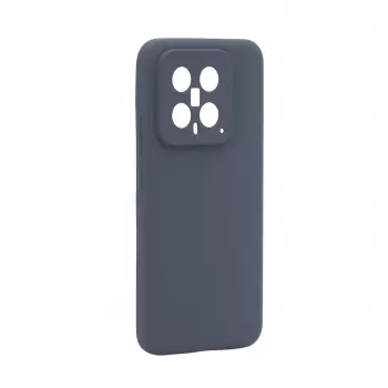 Evelatus Xiaomi 14 Premium Soft Touch Siliconen Case Middernachtblauw