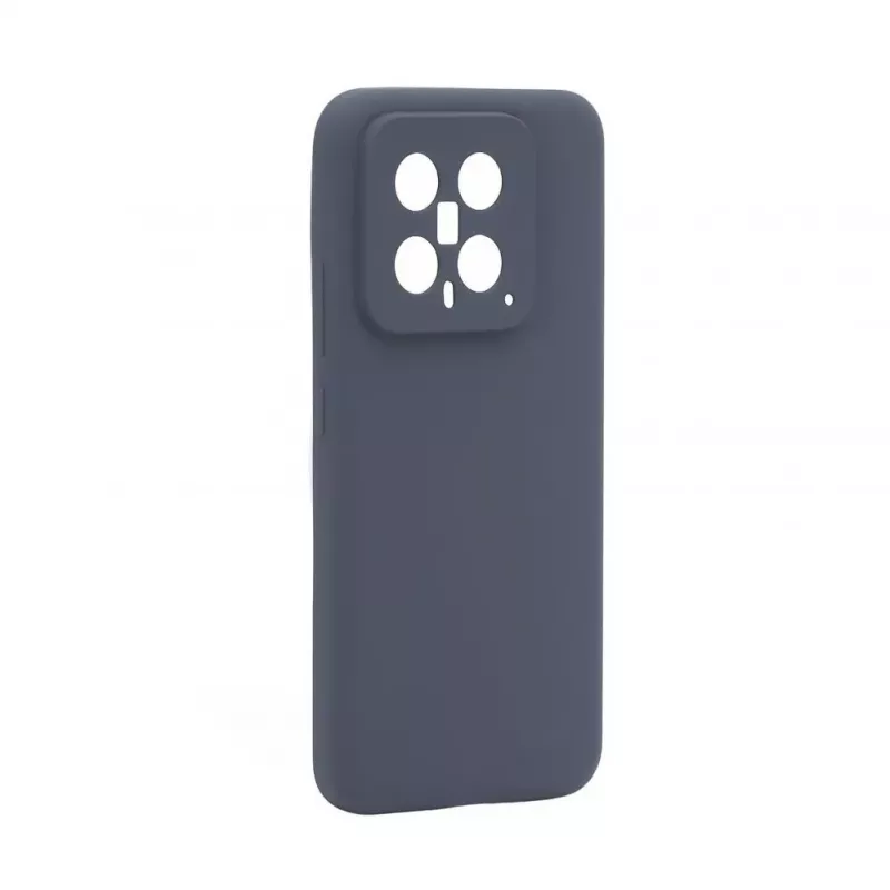 Evelatus Xiaomi 14 Premium Soft Touch Siliconen Case Middernachtblauw
