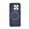 Evelatus Xiaomi 14 Premium Soft Touch Siliconen Case Middernachtblauw