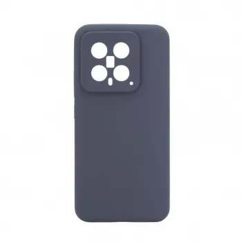 Evelatus Xiaomi 14 Premium Soft Touch Siliconen Case Middernachtblauw