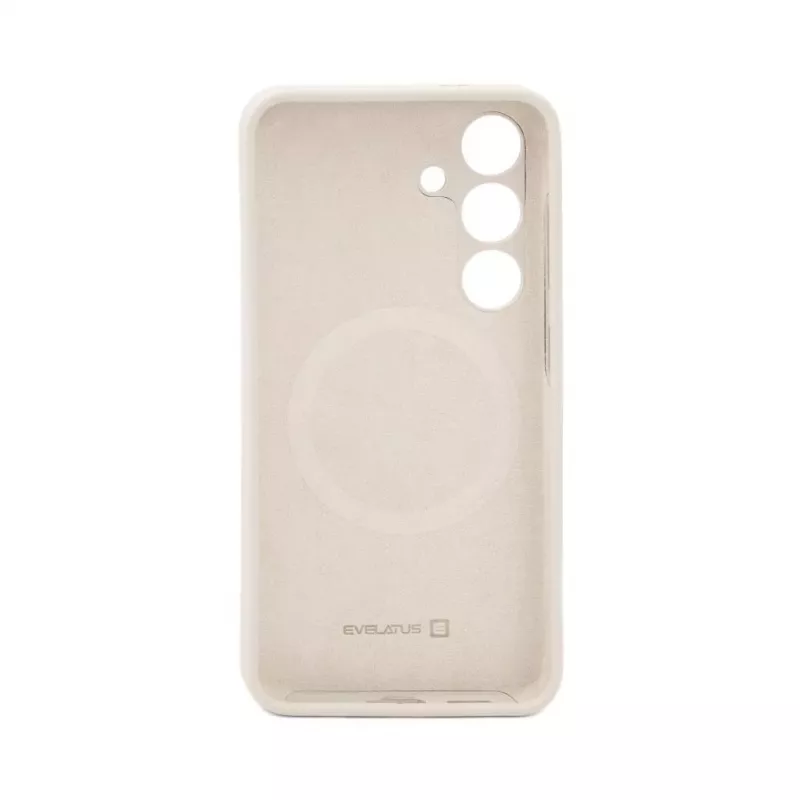 Evelatus Samsung Galaxy S24 Premium MagSafe Soft Touch Siliconen Case Grijs