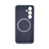 Evelatus Samsung Galaxy S24 Premium MagSafe Soft Touch Siliconen Case Middernachtblauw
