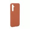 Evelatus Samsung Galaxy S23 FE Premium Soft Touch Siliconen Case Zadelbruin