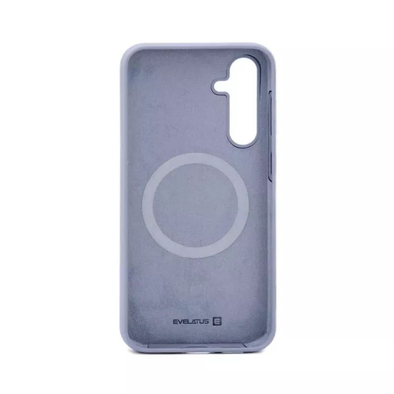 Evelatus Samsung Galaxy S23 FE Premium Soft Touch Siliconen Case Lavendelgrijs