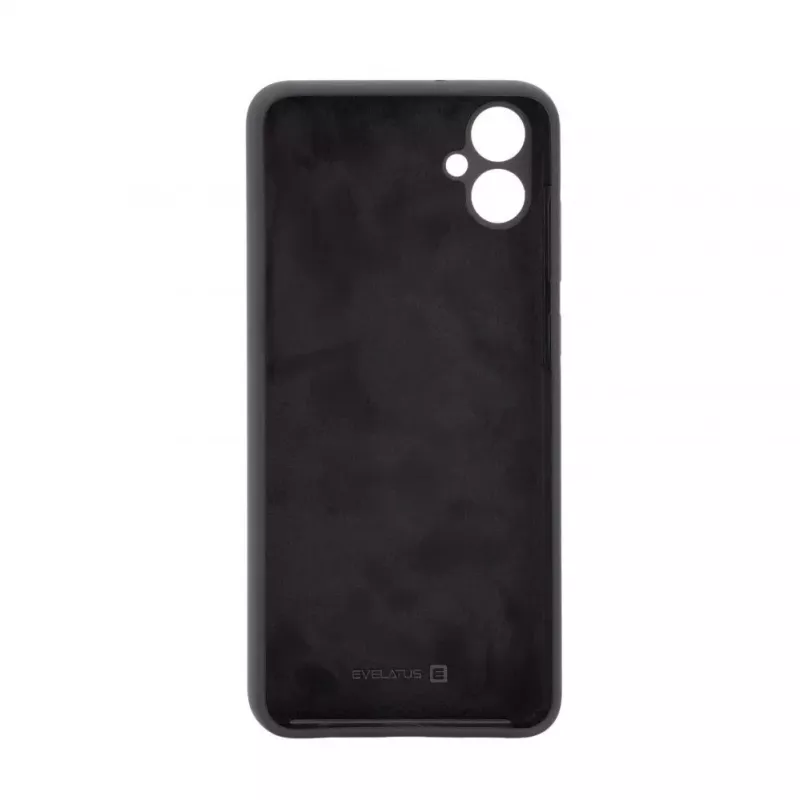 Evelatus Samsung Galaxy A05 Premium Soft Touch Silicone Case zwart