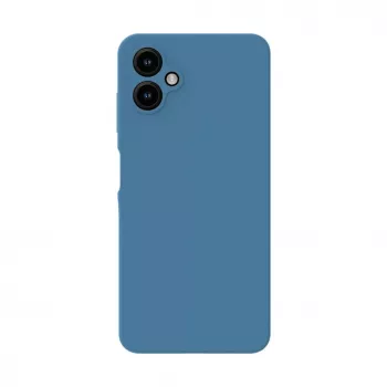 Evelatus Samsung Galaxy A05 Premium Soft Touch Siliconen Case Middernachtblauw
