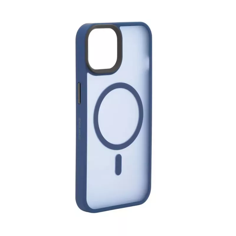 Evelatus Apple iPhone 13 Pro Max Hybrid Case met MagSafe PC+TPU Blauw