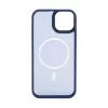 Evelatus Apple iPhone 13 Pro Max Hybrid Case met MagSafe PC+TPU Blauw