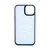 Evelatus Apple iPhone 14 Hybrid Case met MagSafe PC+TPU Blauw