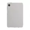 Evelatus Galaxy Tab A9 Tablet-hoes met imitatie-microvezel binnenkant Zilver